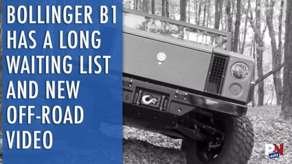 The Bollinger B1 Has A Long Waiting List And New Off-Road Video