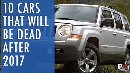 10 Cars That Will Be Discontinued After 2017