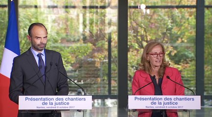 Présentation des chantiers de la justice