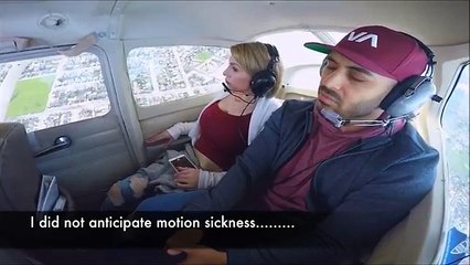 Havada Evlilik Teklifi Ederken Kusmak