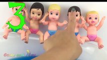Bebek banyosu Beş Küçük Maymun Kreş Rhymes Çocuklar İçin Şarkılar Plastin Renkleri Öğrenin İngilizce