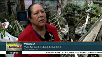 México: afectados por sismos viven en riesgo ante indiferencia estatal