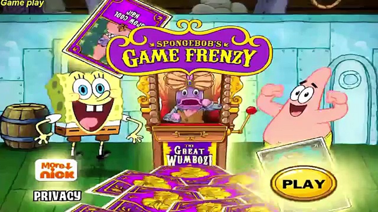 SpongeBobs Game Frenzy - Spongebob All Fail Compilation Part 2 - Nickelodeon Games