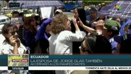 Ecuador: vicepresidenta encargada asume funciones