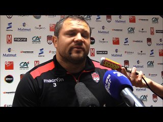 Albertus Buckle: "On ne se projette pas plus loin que le match à Agen"