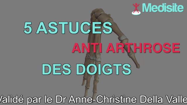 5 astuces naturelles anti-arthrose des doigts