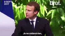 Quatre fois où les mots d'Emmanuel Macron sont sortis de leur contexte