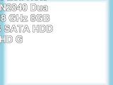 Lenovo 156 Zoll Notebook Intel N2840 Dual Core 2x258 GHz 8GB RAM 750GB SATA HDD Intel