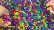 20 Киндер Сюрпризов,Unboxing Kinder Surprise Challenge Бассейн с разноцветными шариками Orbeez