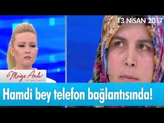 Hamdi bey telefon bağlantısında! Müge Anlı ile Tatlı Sert 13 Nisan 2017 - atv