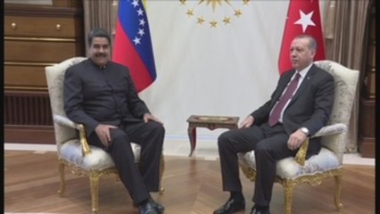 Maduro y Erdogan acuerdan una "nueva era" en las relaciones turcovenezolanas