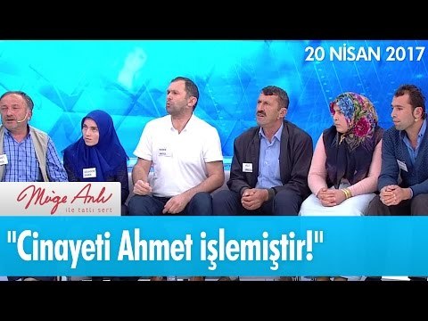 ''Cinayeti Ahmet işlemiştir!'' Müge Anlı ile Tatlı Sert 20 Nisan 2017 - atv