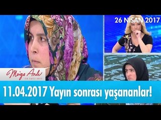11.04.2017 Yayın sonrası yaşananlar!  - Müge Anlı ile Tatlı Sert 26 Nisan 2017 - atv
