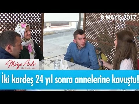 İki kardeş 24 yıl sonra annelerine kavuştu! - Müge Anlı ile Tatlı Sert 8 Mayıs 2017 - atv