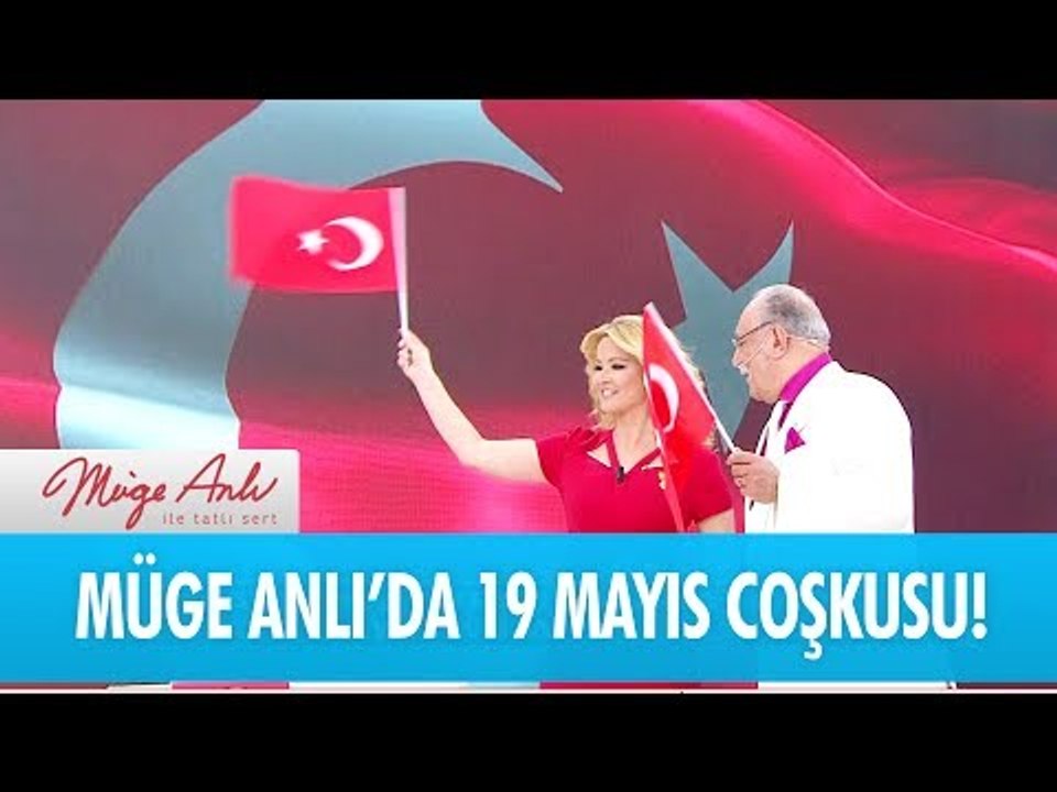 Müge Anlı'da 19 Mayıs coşkuyla kutlandı! - Müge Anlı ile Tatlı Sert 19 Mayıs 2017 - atv