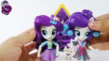 Rarity Festa do Pijama My Little Pony Equestria Girls Minis [review] brinquedo menina toys novelinha