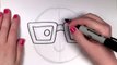 How to Draw a Smiley Face with Hipster/Nerd Glasses | CC
