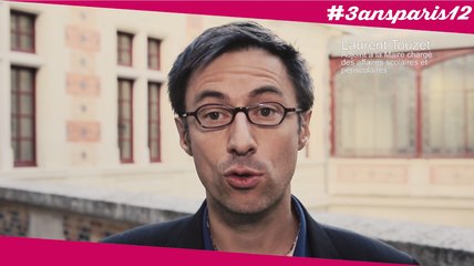 [#3ansparis12] Compte rendu de mi-mandat : Laurent Touzet présente sa réalisation préférée