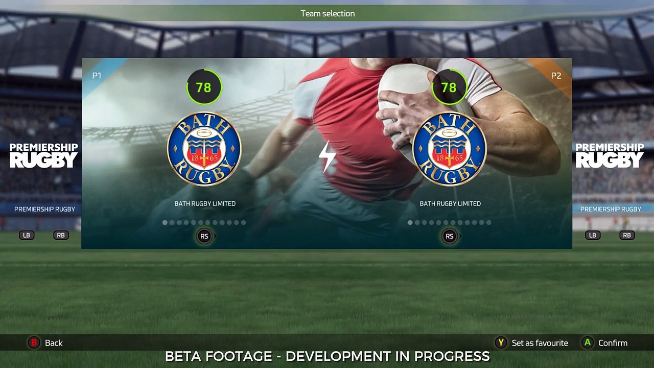 RUGBY 18 - Quelques nouvelles sur les licences