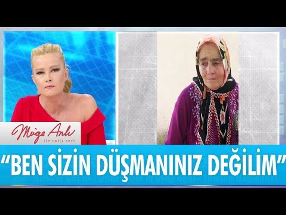 Müge Anlı: "Ben sizin düşmanınız değilim!" - Müge Anlı ile Tatlı Sert 6 Eylül 2017 - atv