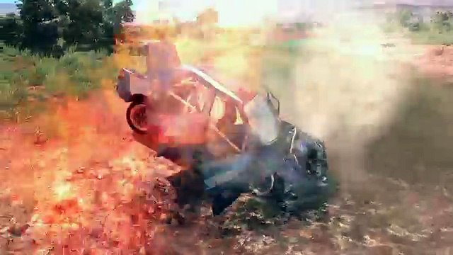 Прыжки перевороты аварии BeamNG Тачки летят в пропасть Разбиваем машинки Авто игры для мальчиков