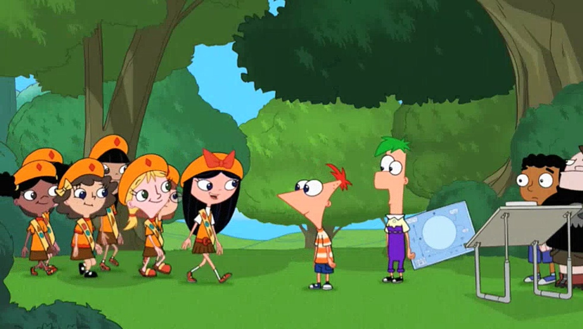 Phineas and ferb bubble