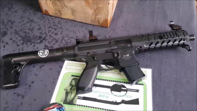 Sig Sauer MPX 4,5 mm Co2/ SchussAnzahl mit einer 88 gr. Co2-Kapsel/WPU-WahrheitsTest