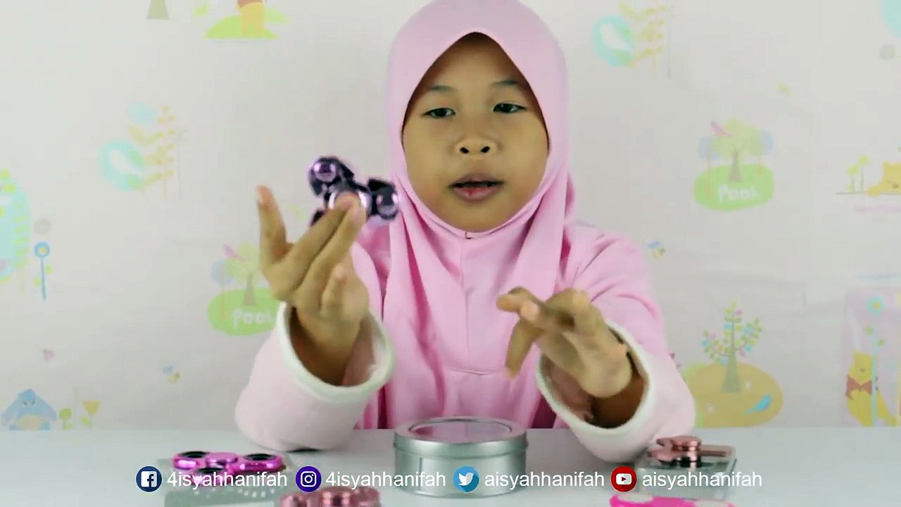 Mainan Anak ❤ Pink Fidget Spinner Collection ❤ Bagus Banget