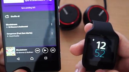 sony smartwatch 3 how to lisen music without your phone