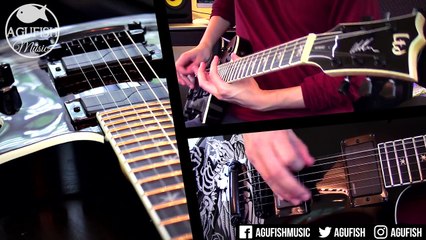 ESP LTD Will Adler Warbird Demo/Review || Fishman Fluence Modern Pickups in an Eclipse?!
