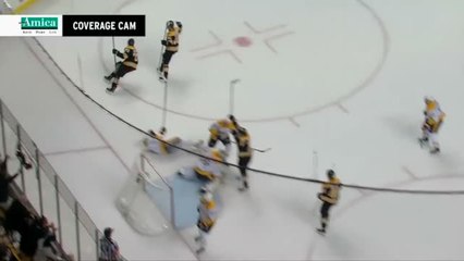 Amica Coverage Cam: Charlie McAvoy Scores First Career Goal