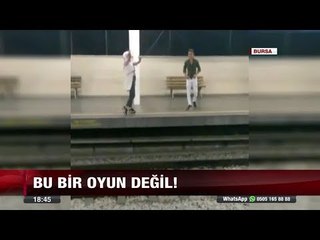 Metro Raylarında Oyun Oynadılar! - 3 Ağustos 2017