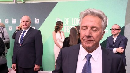 Dustin Hoffman brings back Captain Hook on the red carpet