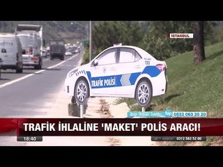 Otoyola Maket Polis Aracı - 11 Ağustos 2017
