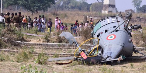 IAF Chopper Crashes Near Tawang, 7 Military Personnel Dead