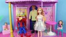 Frozen Kids PRANK CALLS Anna Hires Superhero Babysitter Pranks Princess PART 2 DisneyCarToys