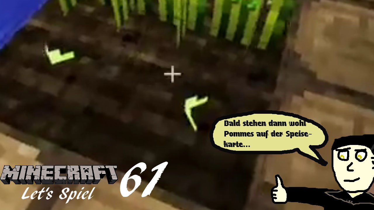 Minecraft 'Let's Spiel' (Let's Play) 61: Das Kartoffelfeld