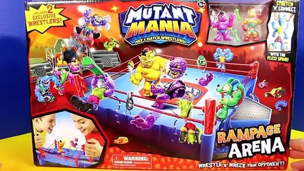 Mutant Mania Rampage Arena Mix and Match Wrestlers