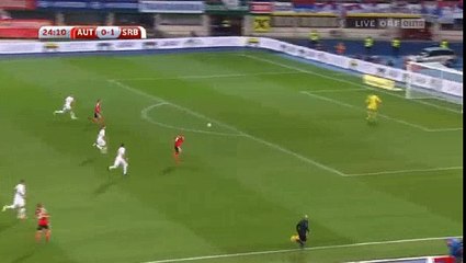 Austria 1 - 1 Serbia 06/10/2017 Guido Burgstaller Super Goal 25' World Cup Qualif HD Full Screen .