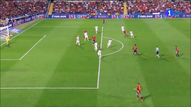 1-0 Rodrigo Goal FIFA WC Qualification UEFA Group G - 06.10.2017 Spain 1-0 Albania