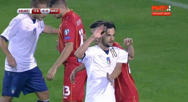 Giorgio Chiellini Goal HD - Italy	1-0	FYR Macedonia 06.10.2017