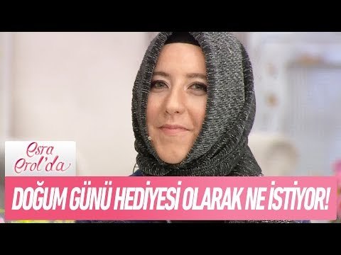 Yonca Hanım doğum gününde Serhat Bey ile kahve içmek istiyor - Esra Erol'da 6 Ekim 2017