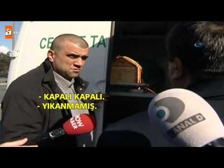 Emniyet şeridi uygulamasına takılan "cenaze aracı" - 18.03.2015