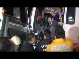 Kamyon kamyona çarptı - 18.03.2015
