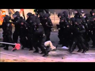 Kapitalizm karşıtları Frankfurt'u ateşe verdi - 18.03.2015