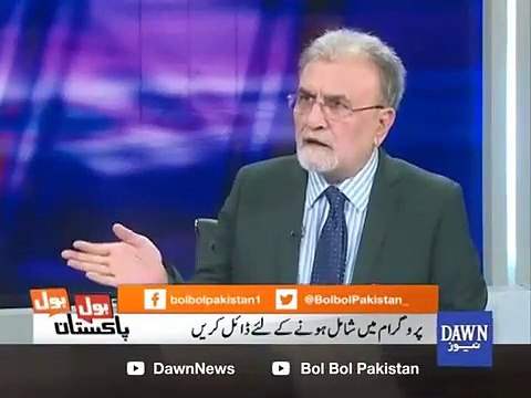 Nusrat Javed Bashes Shehbaz Sharif in Live Show