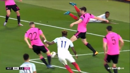 2-0 Tammy Abraham Penalty Goal UEFA  Euro U21 Qual.  Group 4 - 06.10.2017 England U21 2-0...