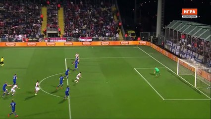 1-0 Mario Mandžukić Goal FIFA  WC Qualification UEFA  Group I - 06.10.2017 Croatia 1-0 Finland