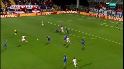 Mario Mandzukic Goal vs Finland (1-0)