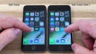 iPhone 5S : iOS 10.3.2 vs iOS 10.3.3 Beta 1 Speed Test (Build 14G5028a)